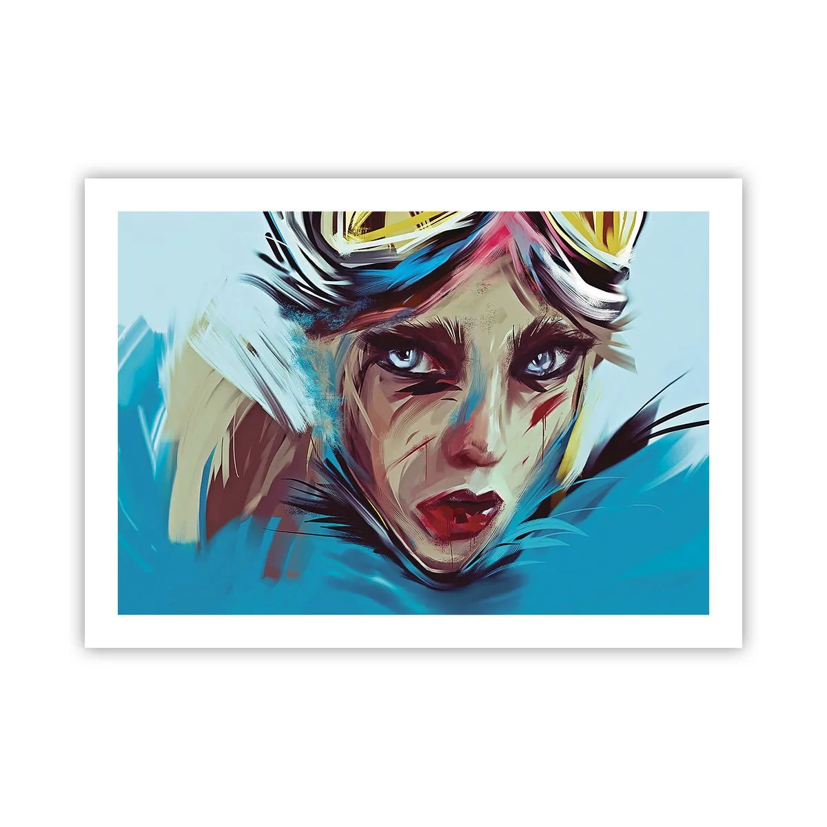 Pôster - A guerreira das estradas - 70x50 cm