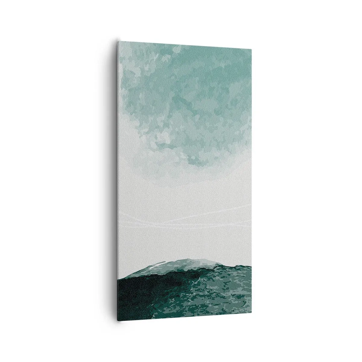 Quadro em tela - Encontro com a neblina - 65x120 cm