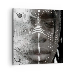 Quadro em tela - Descubra o espírito primordial - 60x60 cm