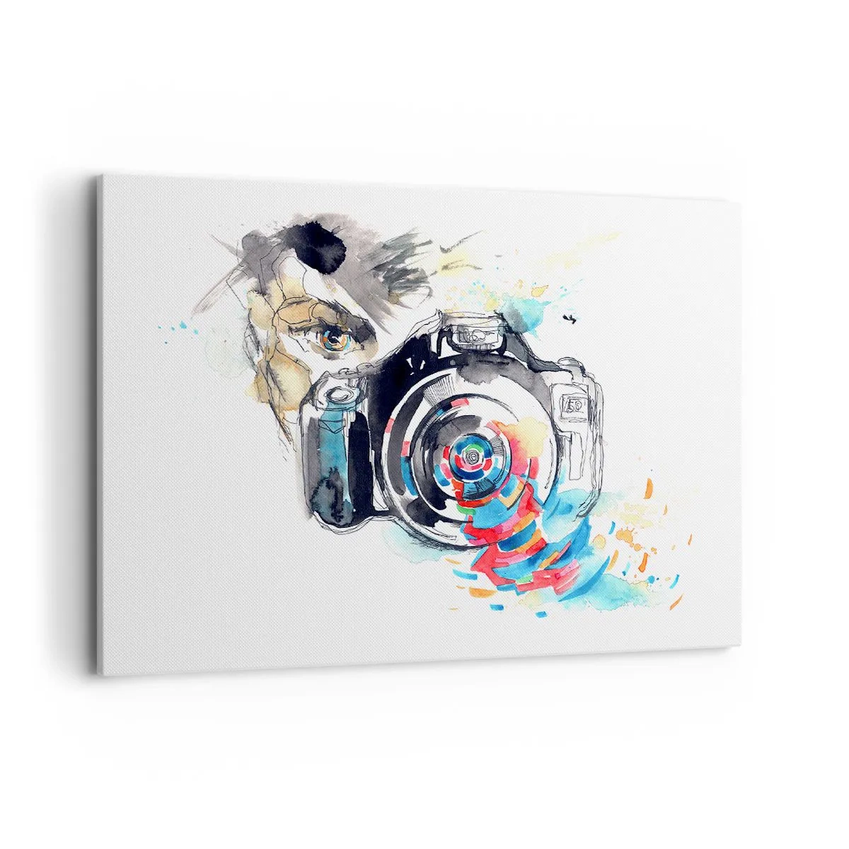 Quadro em tela - No olho da lente - 100x70 cm