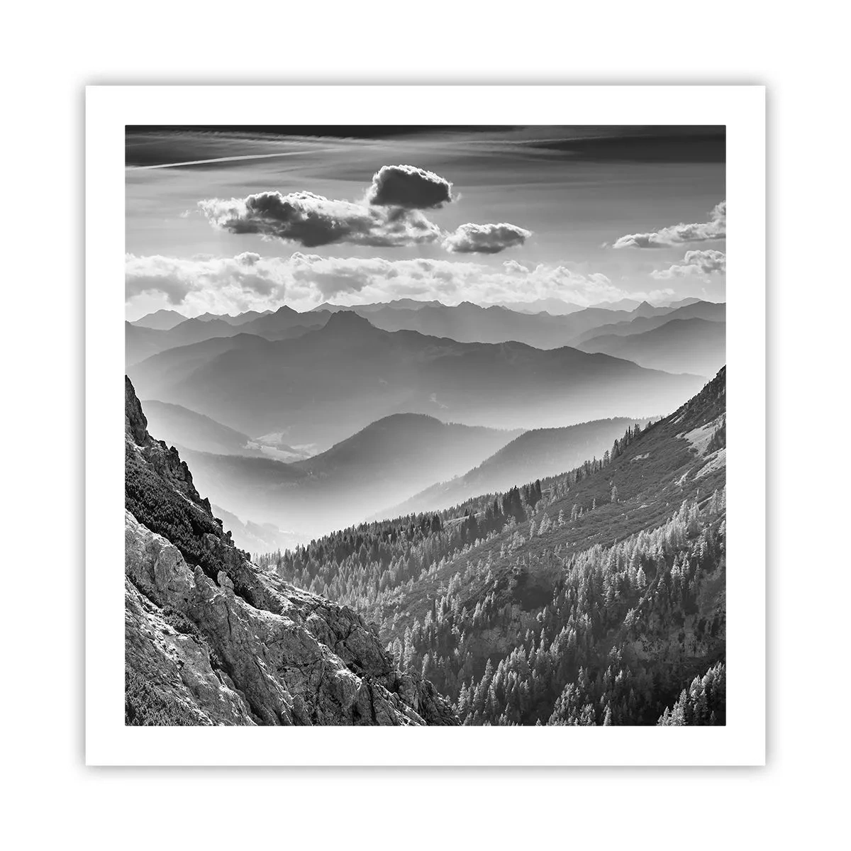 Pôster - Até ao horizonte - 60x60 cm