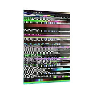 Quadro em vidro - A imagem da realidade - 50x70 cm