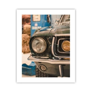 Pôster - Encontro com uma lenda - 40x50 cm