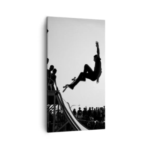 Quadro em tela - Protagonistas e espectadores - 45x80 cm