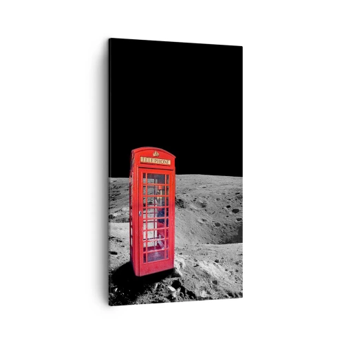 Quadro em tela - Piada espacial - 45x80 cm