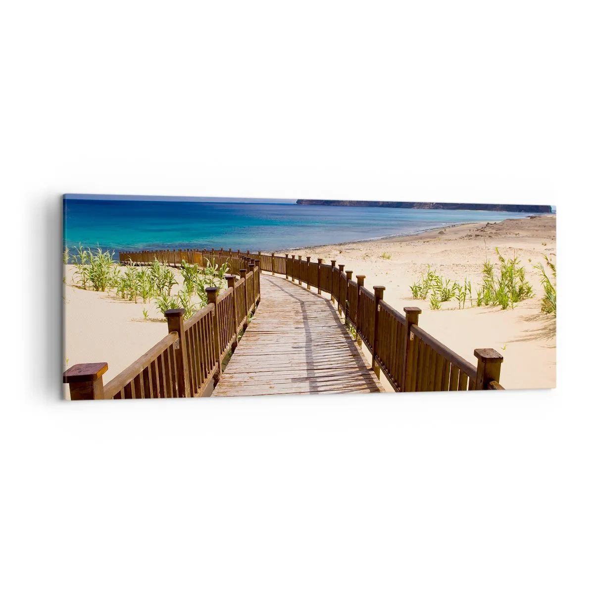 Quadro em tela - Leve-me para as ilhas felizes - 140x50 cm
