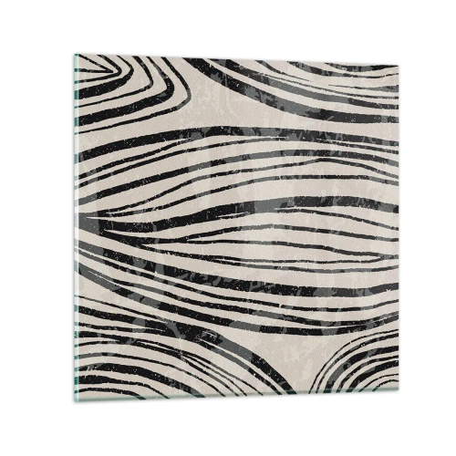 Quadro em vidro - Piscina em linha - 30x30 cm