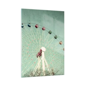 Quadro em vidro - Diverte-te - 50x70 cm