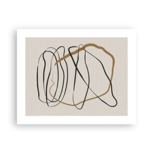 Pôster - Composição – dança em loop - 50x40 cm