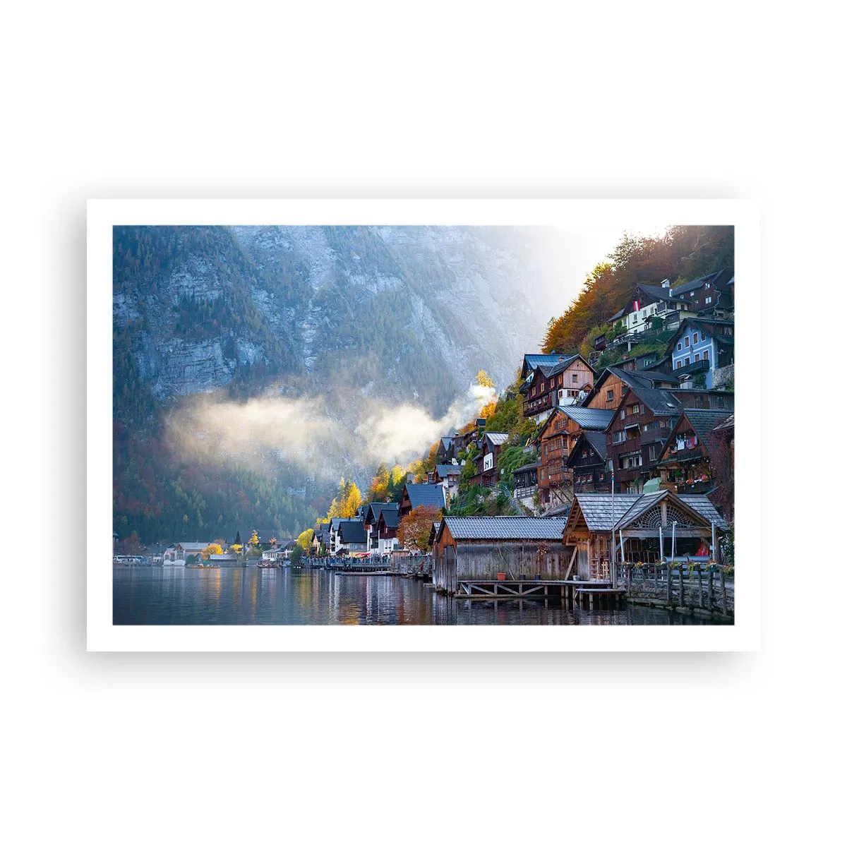 Pôster - Atmosfera alpina - 91x61 cm