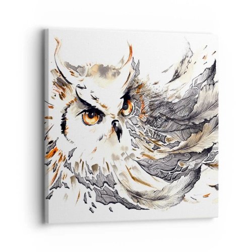 Quadro em tela - Ela veio do mundo da magia - 30x30 cm