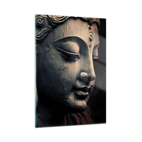 Quadro em vidro - Em harmonia com o mundo - 50x70 cm