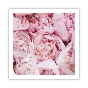 Pôster - Aconchego e perfume - 60x60 cm