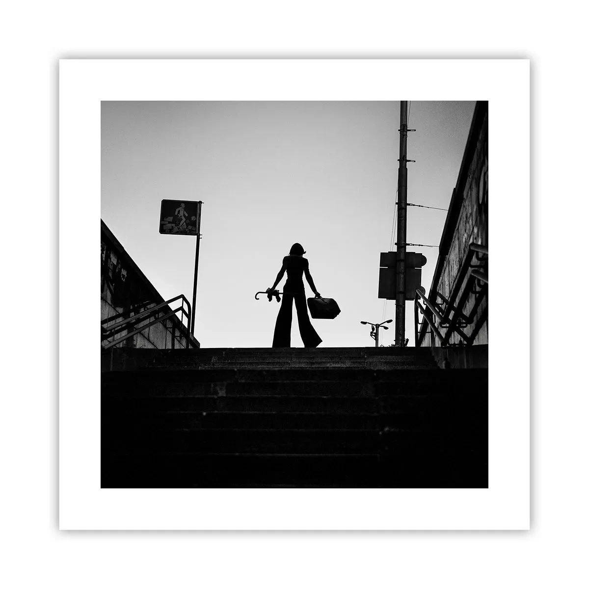 Pôster - Caminhadas urbanas - 40x40 cm