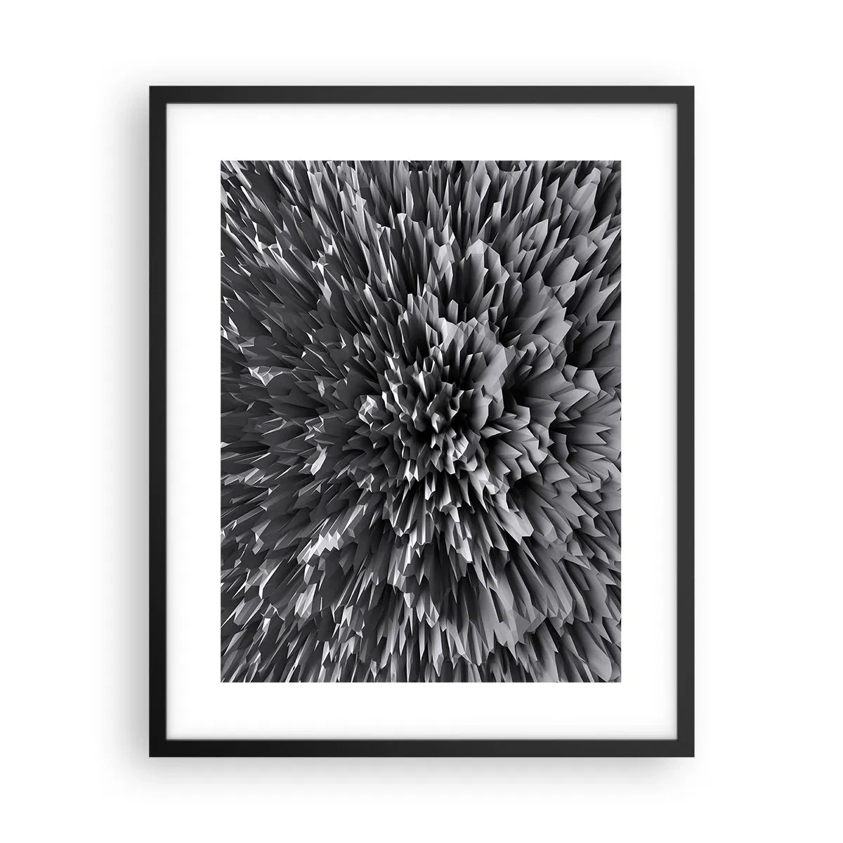 Pôster com moldura preta - Não pode ficar mais difícil do que isso - 40x50 cm