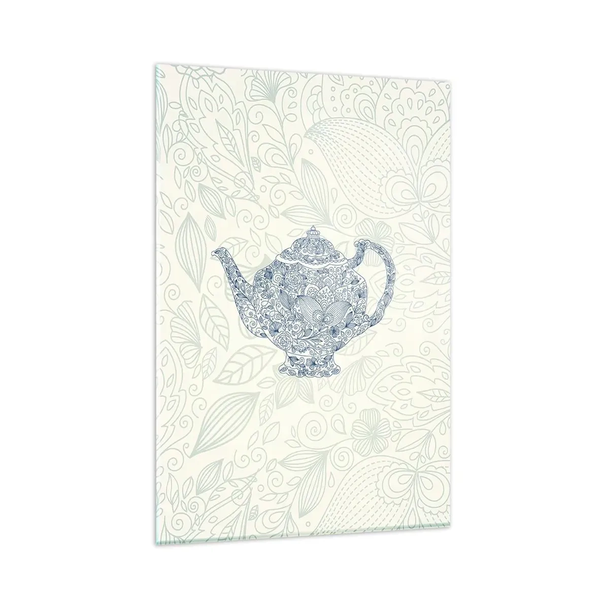 Quadro em vidro - Chás de charme - 80x120 cm