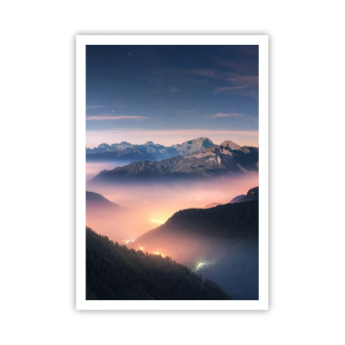 Pôster - Luz nos vales - 70x100 cm