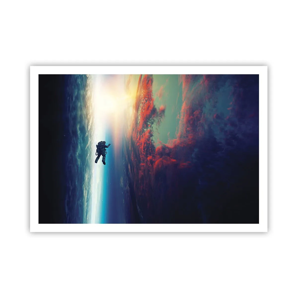 Pôster - Enfrentando o universo - 100x70 cm