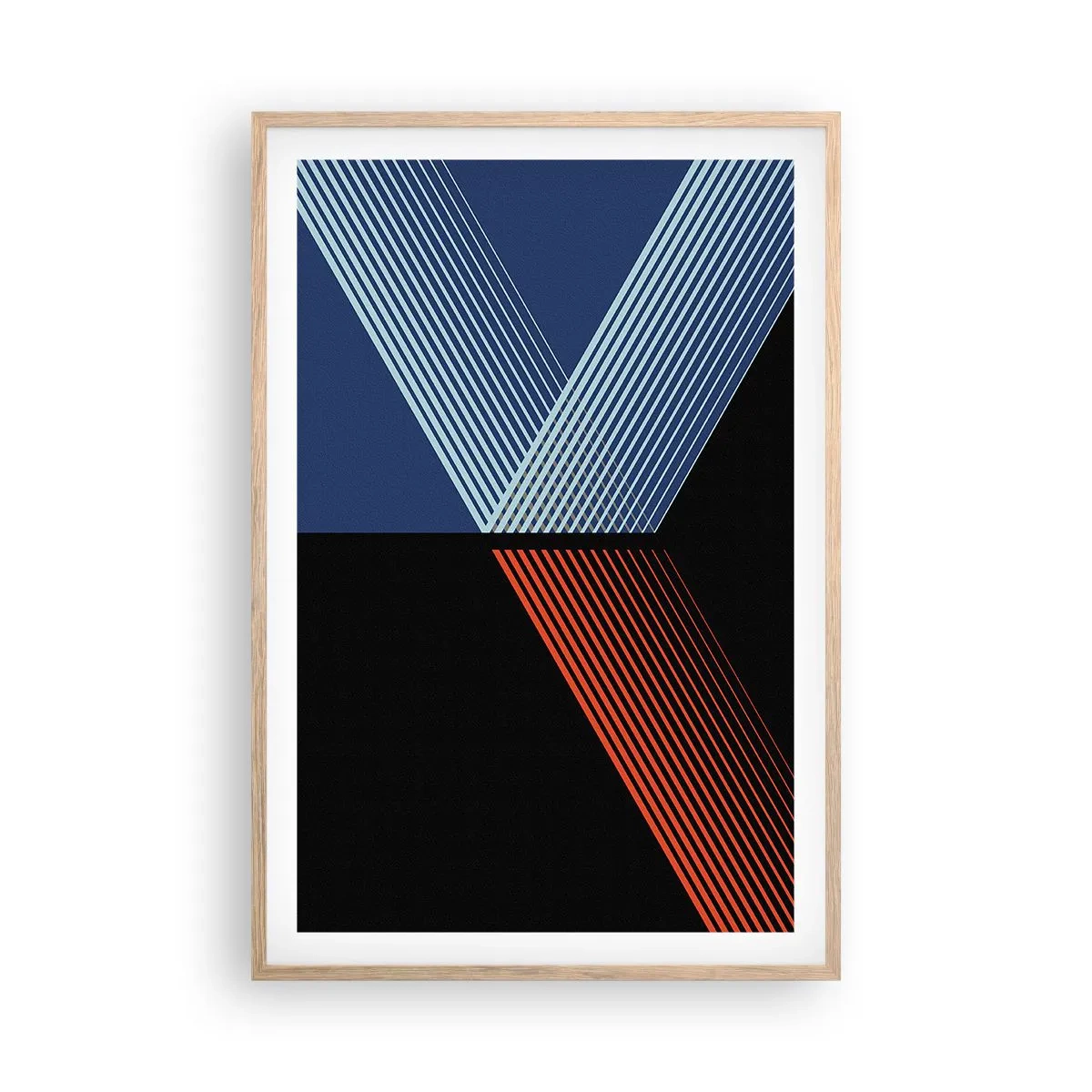 Pôster com moldura de carvalho claro - Uma história simples - 61x91 cm