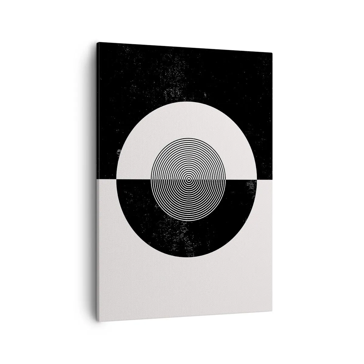 Quadro em tela - Harmonia a preto e branco - 50x70 cm