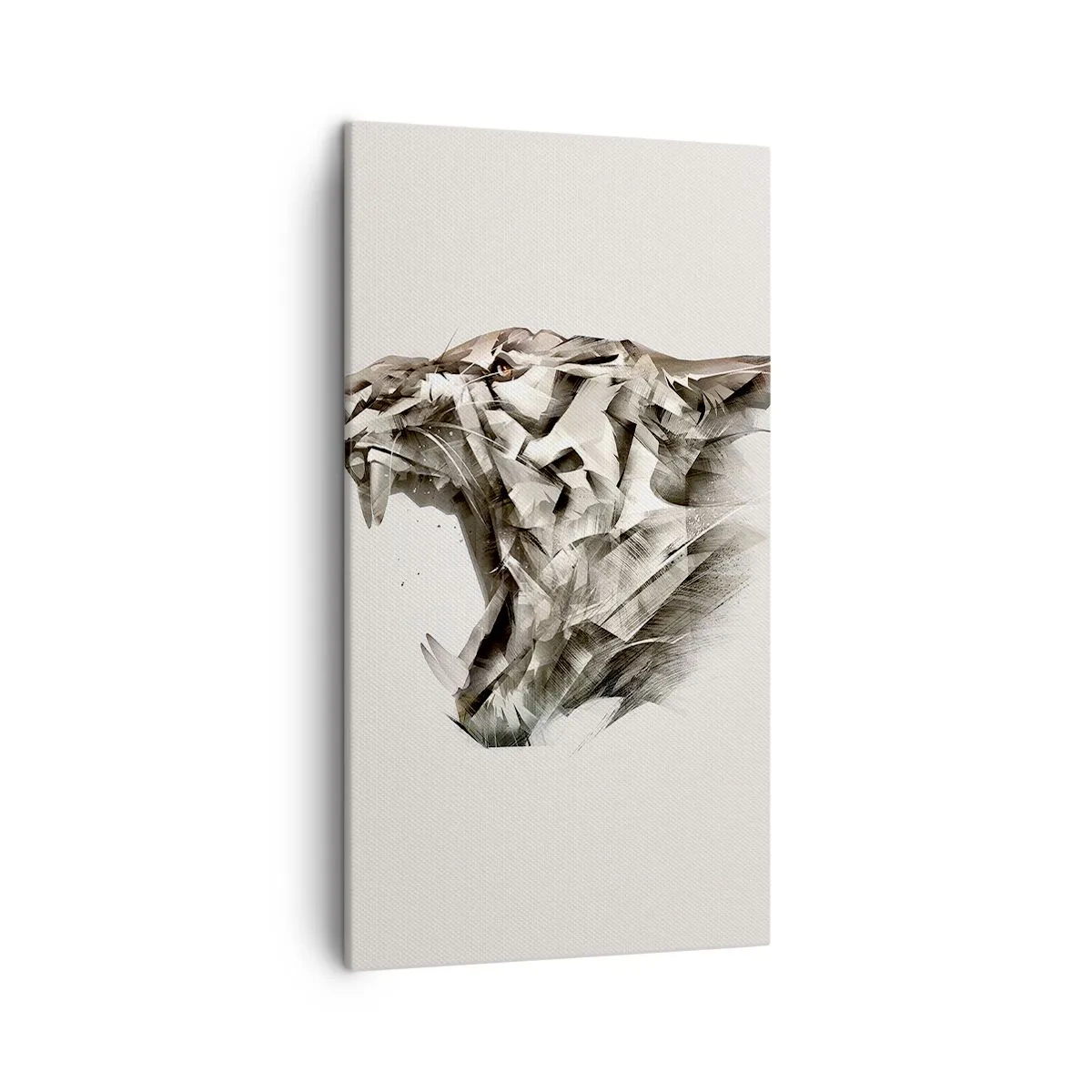 Quadro em tela - Já sabe quem está no comando - 45x80 cm