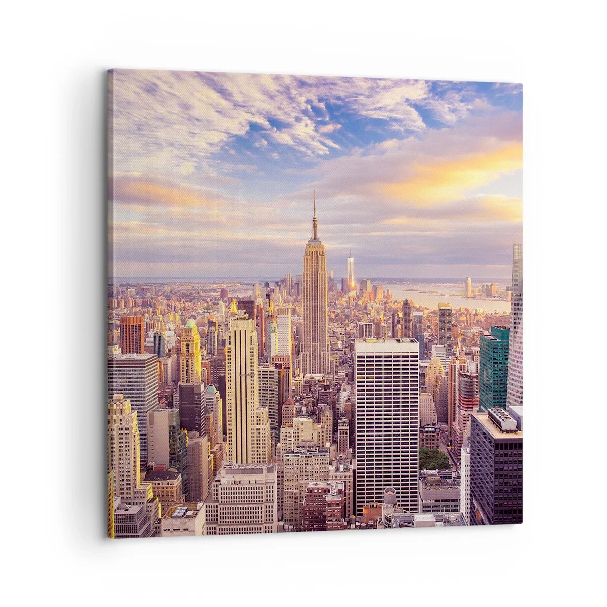 Quadro em tela - Alcançar as nuvens - 60x60 cm