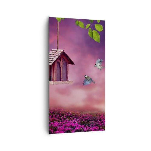 Quadro em tela - Convite para jantar - 65x120 cm