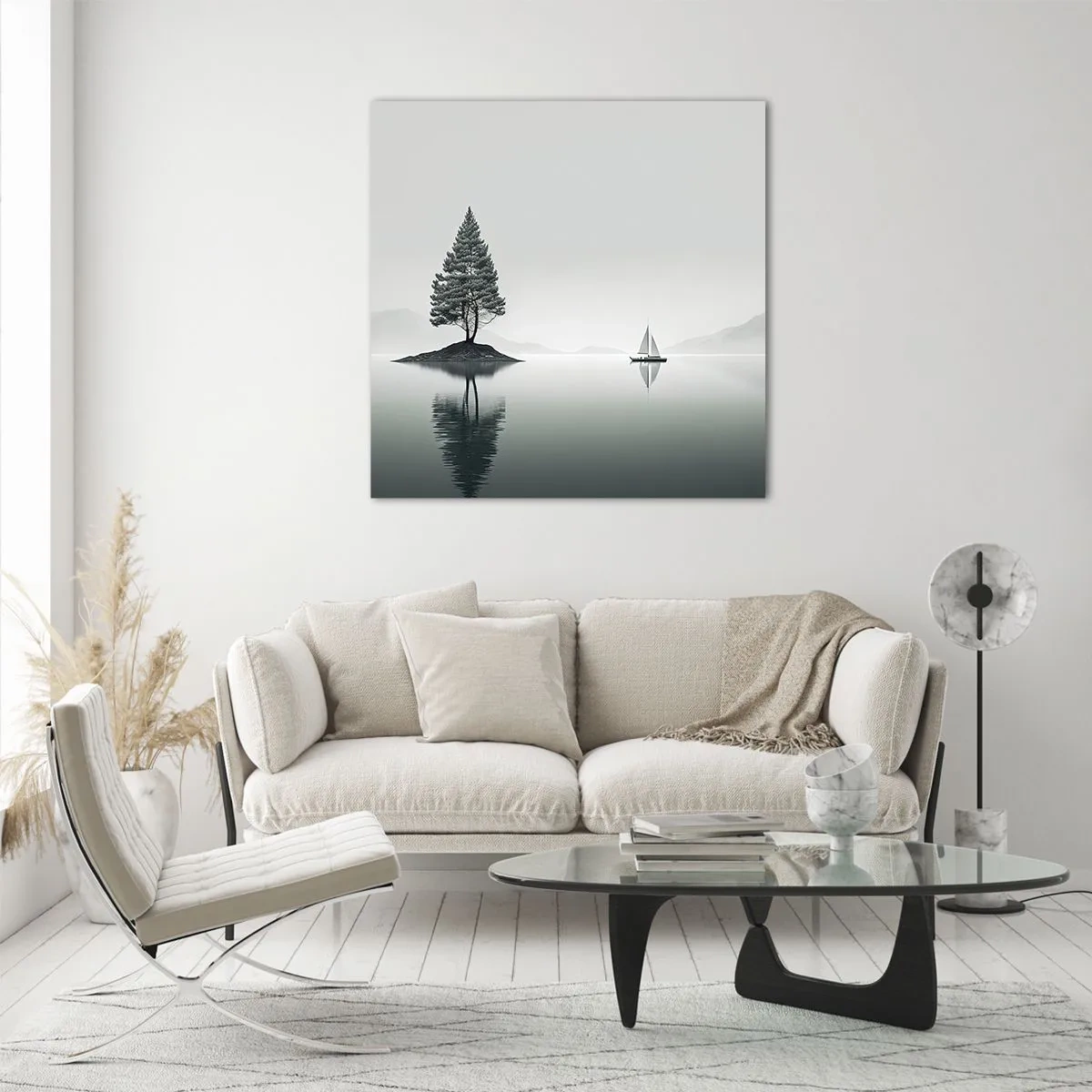 Quadro em vidro - Sonho dos sonhos - 30x30 cm