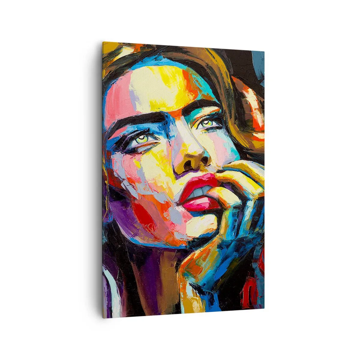 Quadro em tela - Sonhos como pássaros voando no céu - 80x120 cm