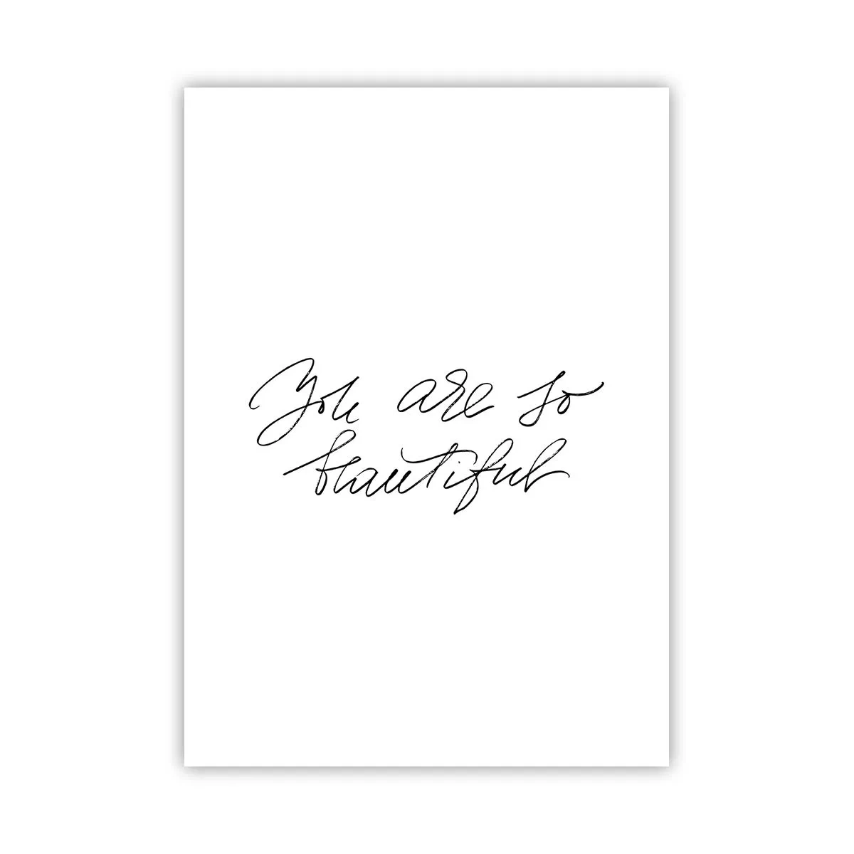 Pôster - De verdade, acredite... - 50x70 cm