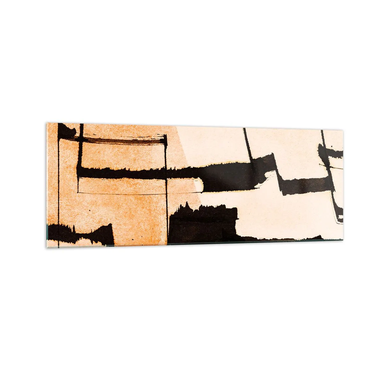Quadro em vidro - No entanto, a ordem - 140x50 cm