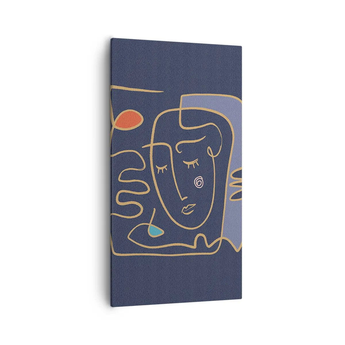 Quadro em tela - Nos pensamentos - 55x100 cm