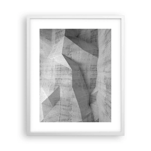 Pôster em moldura branca - Um verdadeiro desafio - 40x50 cm