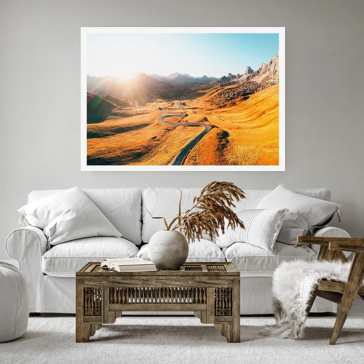 Pôster - No Vale Dourado - 70x50 cm