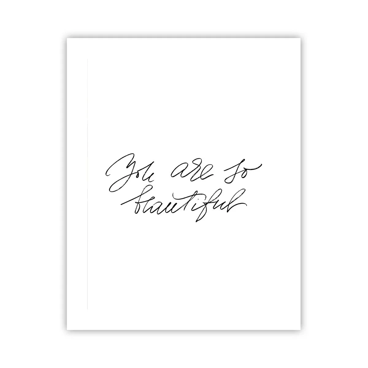 Pôster - De verdade, acredite... - 40x50 cm