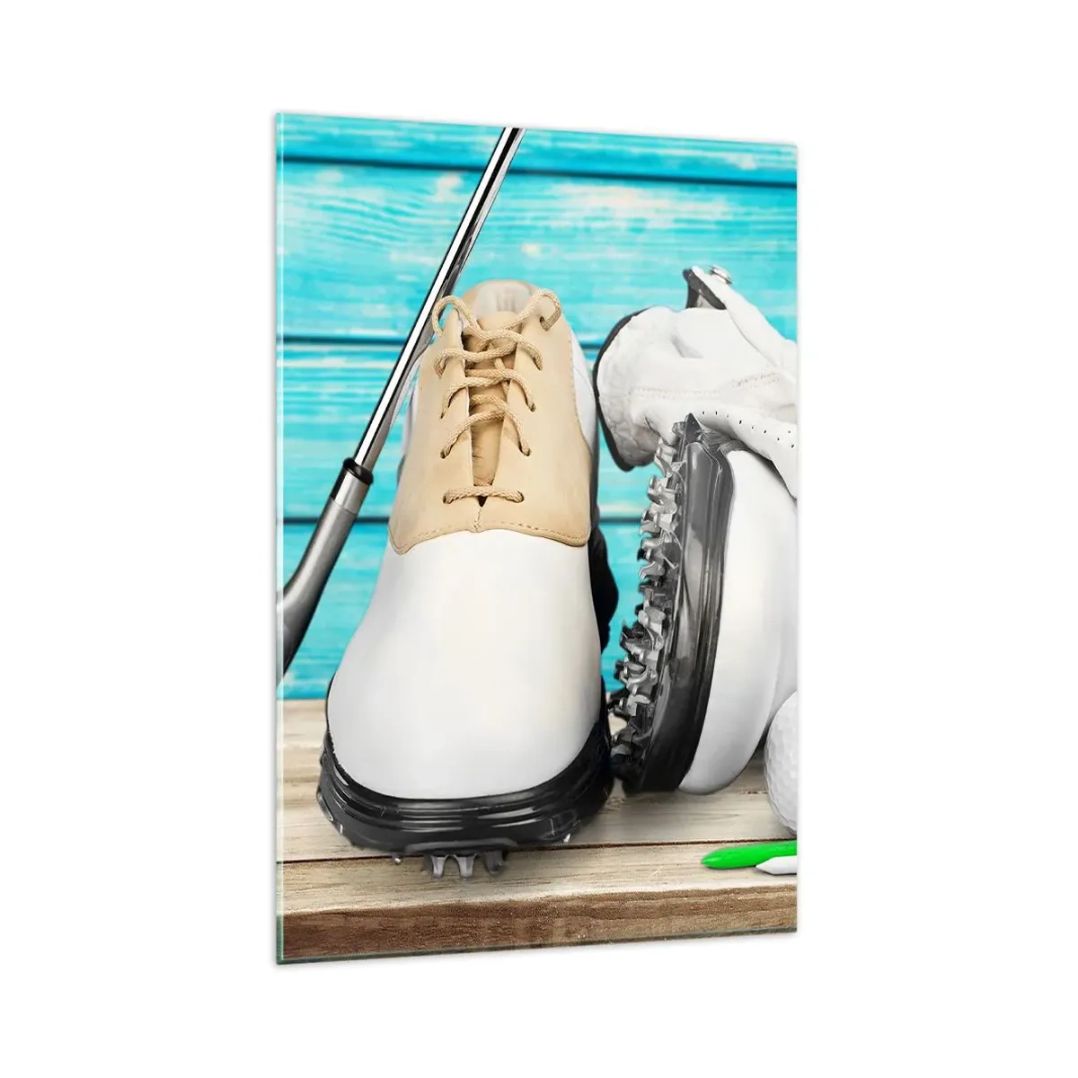 Quadro em vidro - Está tudo pronto - 80x120 cm