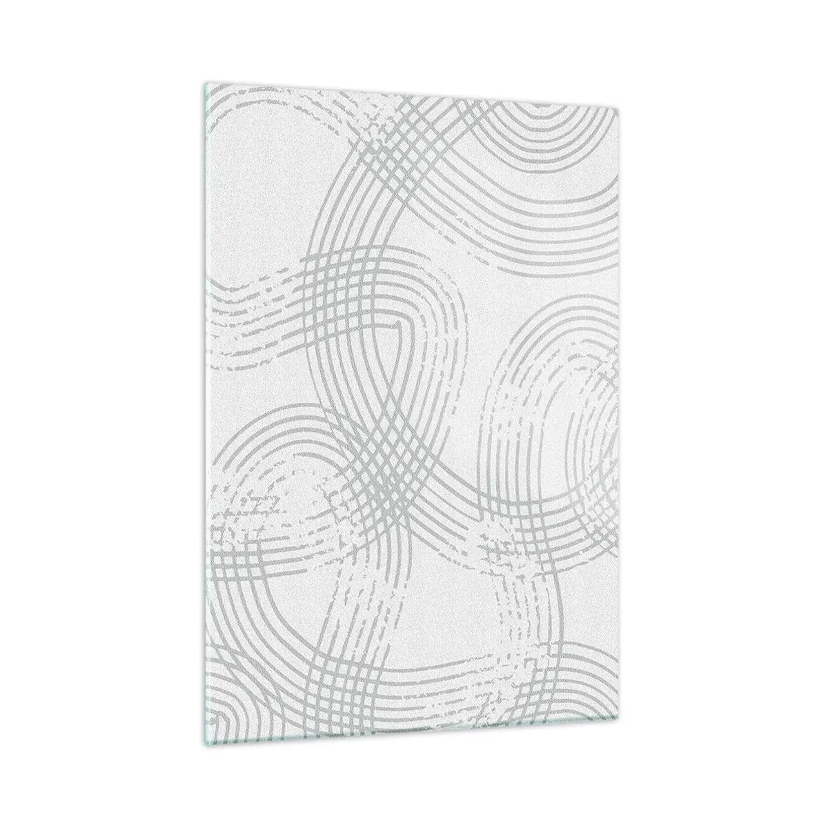 Quadro em vidro - Não existe caminho reto - 50x70 cm