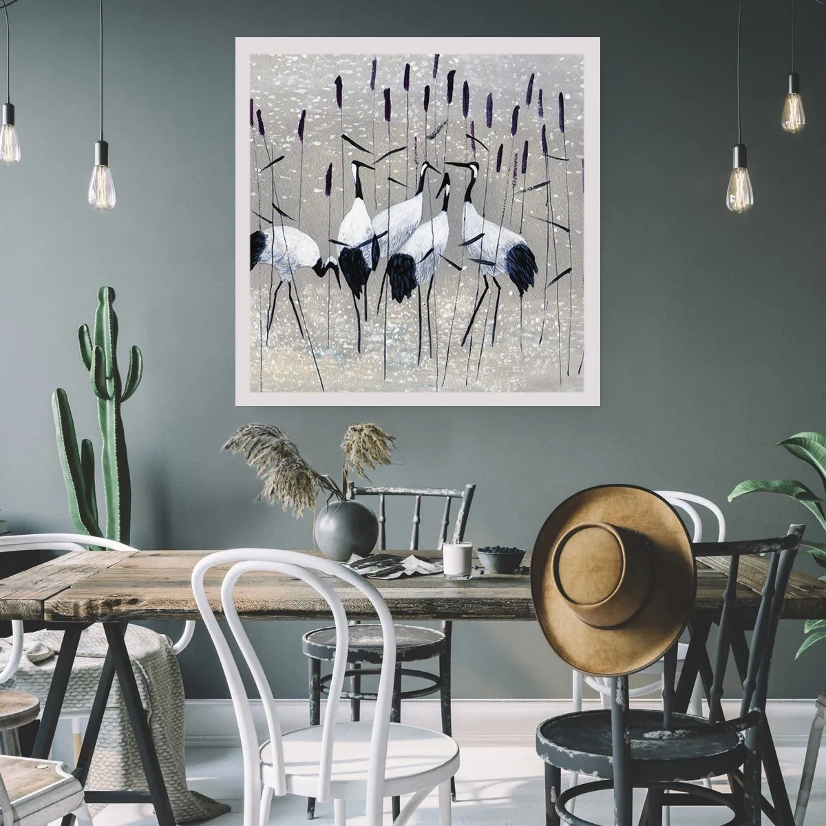 Pôster - Entre os seus - 50x50 cm