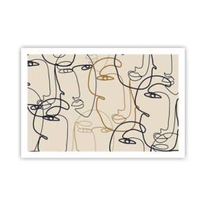 Pôster - Retrato multiplicado - 91x61 cm