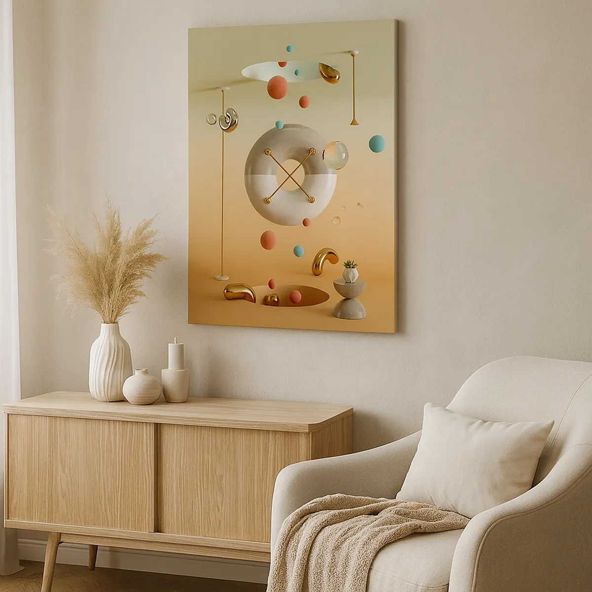 Quadro em tela - Nada pode acontecer - 50x70 cm