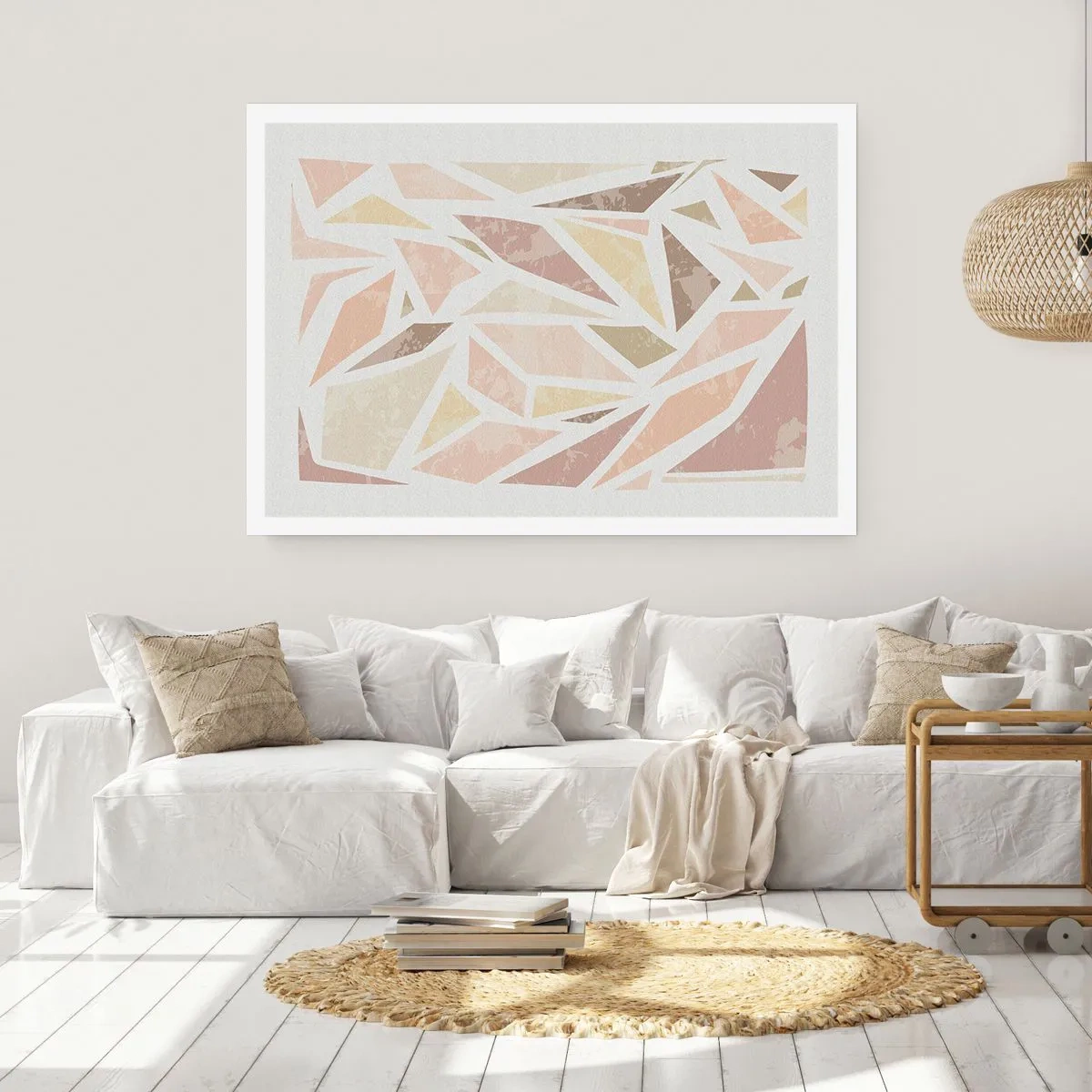 Pôster - Composição de vitral - 91x61 cm
