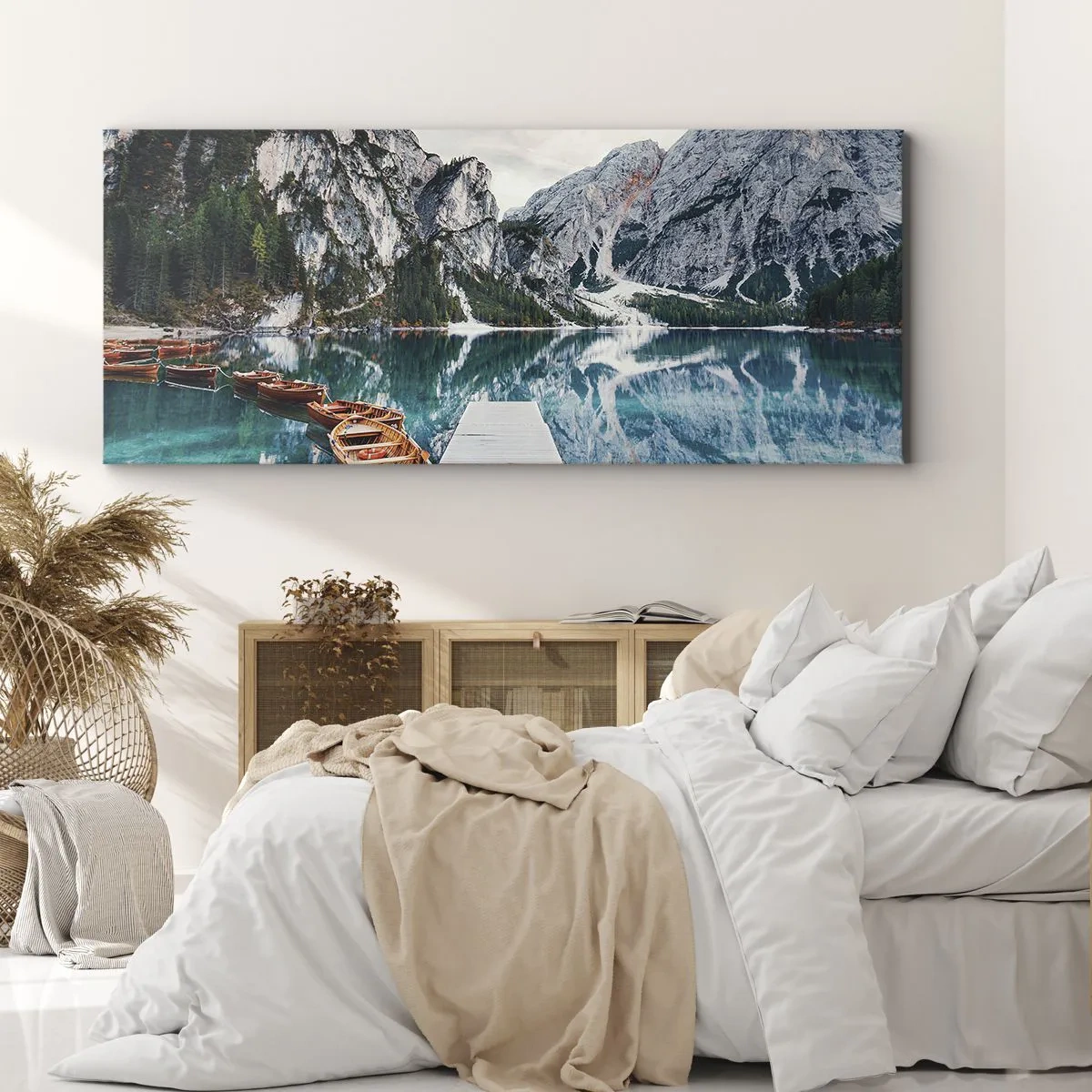 Quadro em tela - Vamos mostrar-lhe a beleza - 160x50 cm