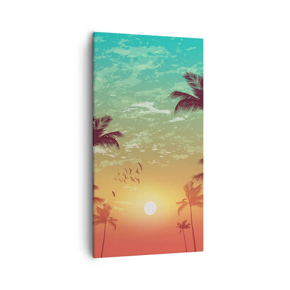 Quadro em tela - Climas tropicais - 55x100 cm