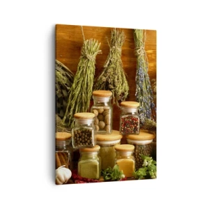 Quadro em tela - Magias da cozinha - 50x70 cm