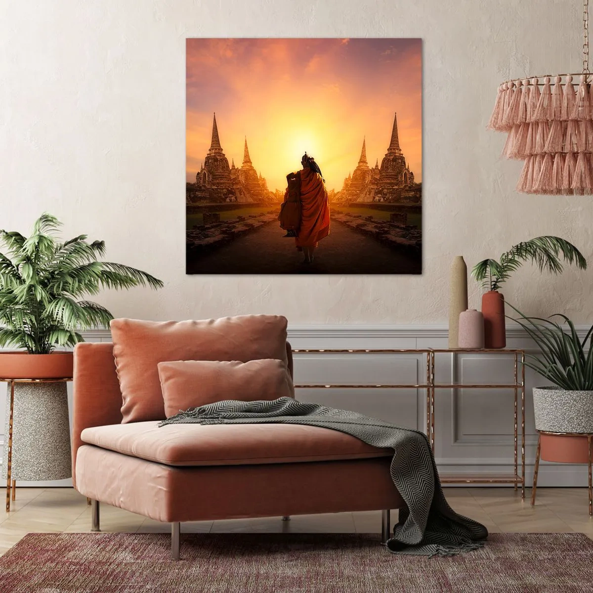 Quadro em tela - Em paz para a eternidade - 50x50 cm