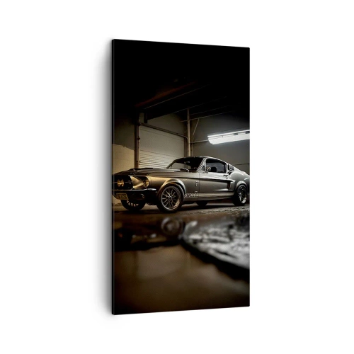 Quadro em tela - De volta ao passado - 45x80 cm