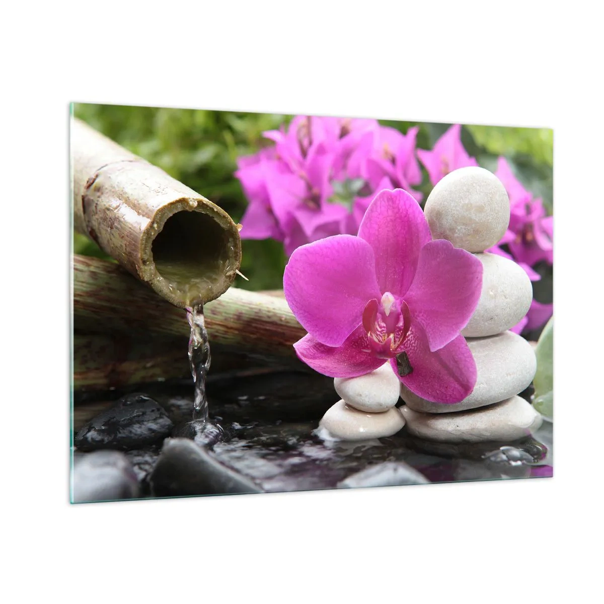 Quadro em vidro - Descanso imediato - 100x70 cm