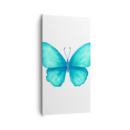 Quadro em tela - Turquesa por natureza - 65x120 cm