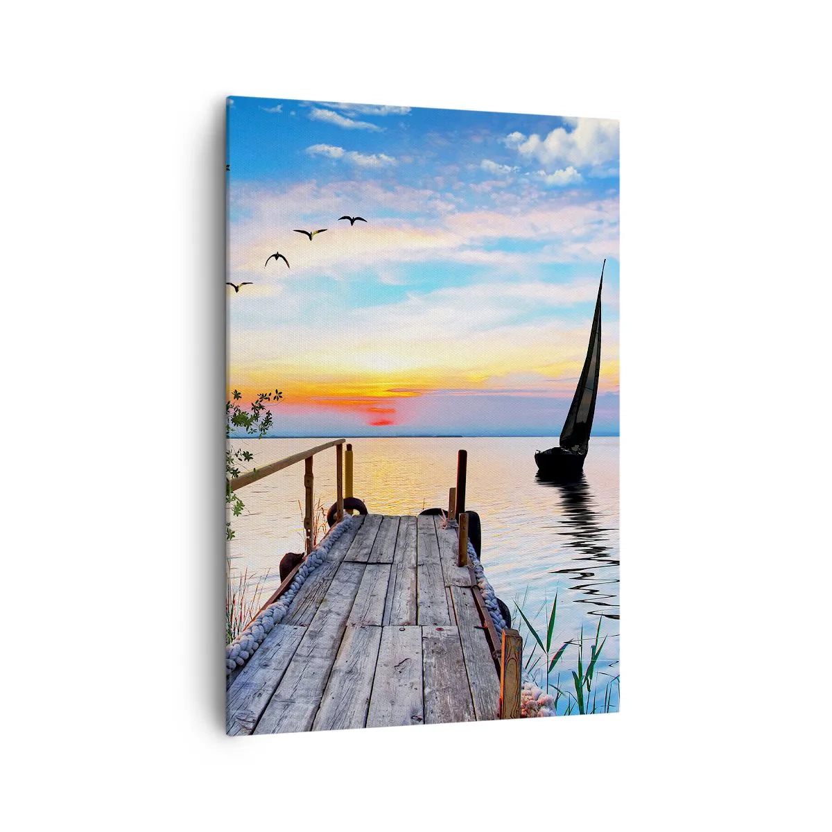 Quadro em tela - Boa noite - 70x100 cm