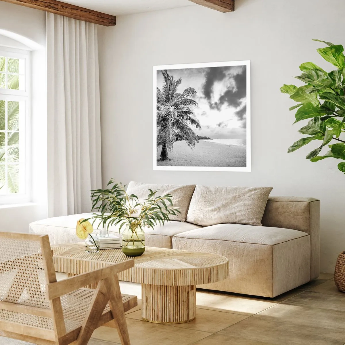 Pôster - Quando anseia por solidão... - 40x40 cm